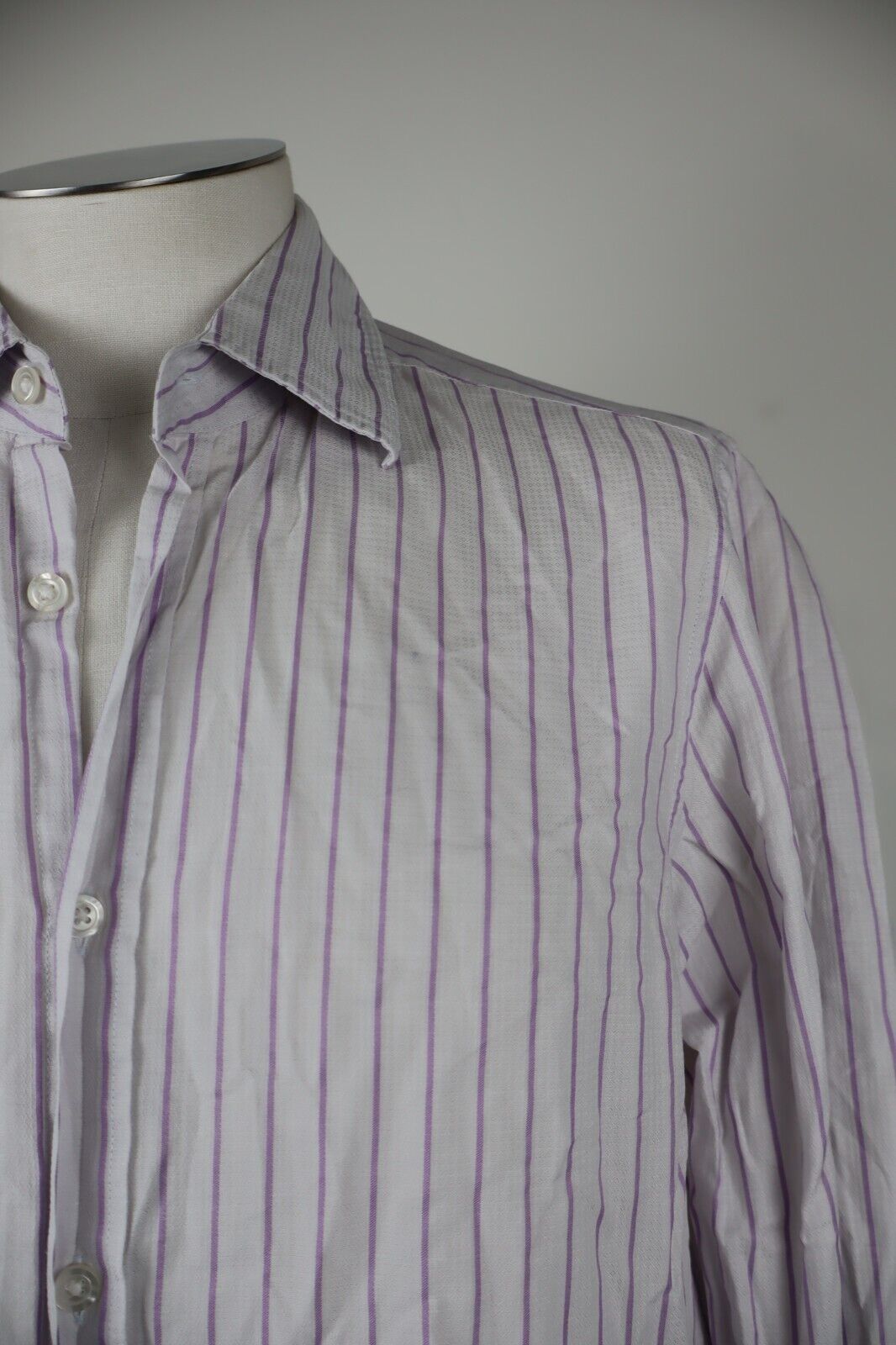 HUGO BOSS CAMICIA UOMO TG. M MAN CASUAL VINTAGE SHIRT COTONE COTTON