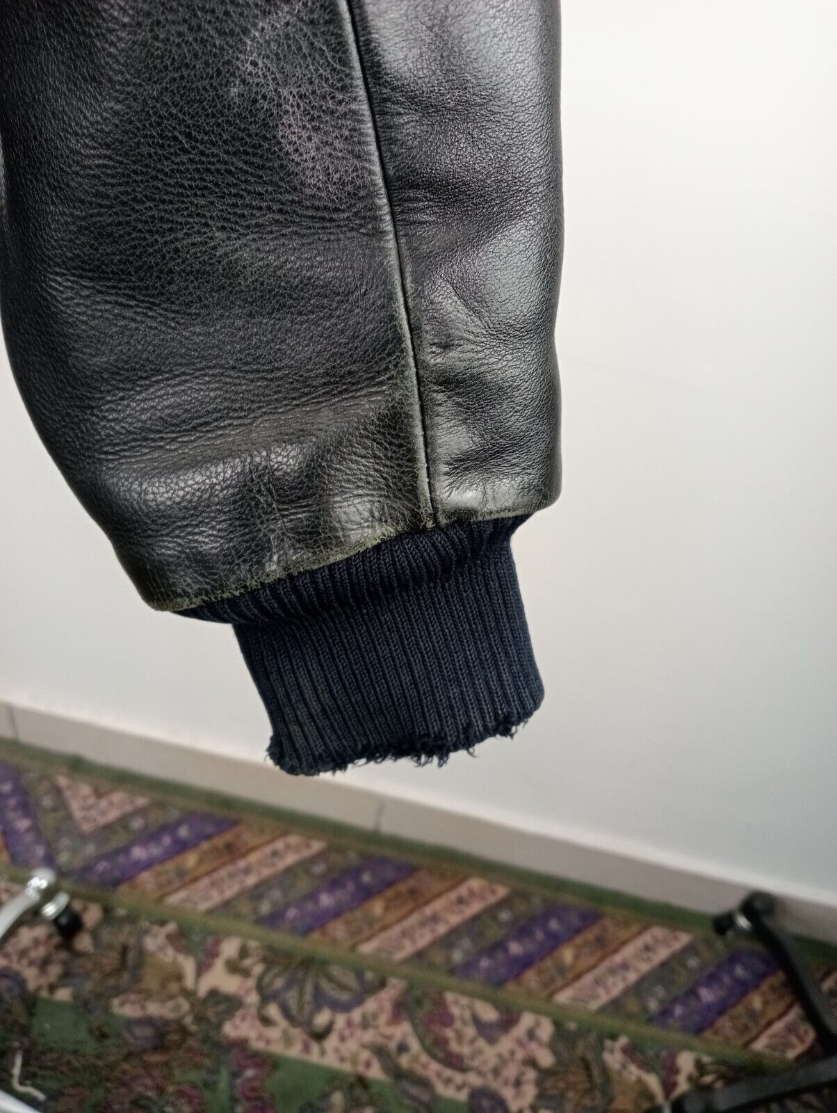 HARLEY DAVIDSON GIUBBINO PELLE MOTO LEATHER GIACCA UOMO Tg L MAN CASUAL JACKET