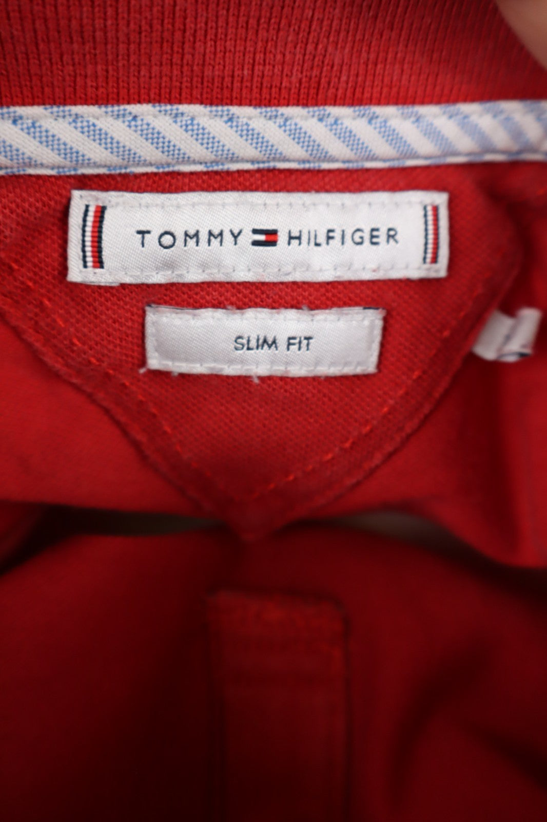 TOMMY HILFIGER DENIM POLO MAGLIA DONNA COTONE M WOMAN SHIRT CASUAL VINTAGE LOGO