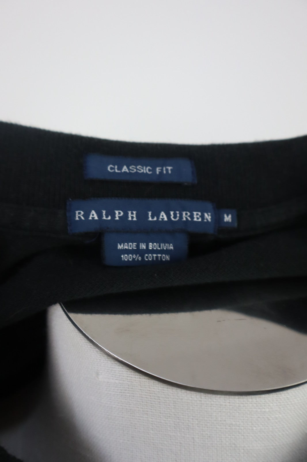 RALPH LAUREN POLO MAGLIA UOMO TG M MAN T-SHIRT CASUAL VINTAGE COTONE