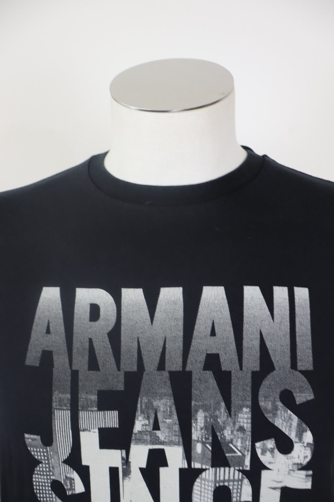 AJ ARMANI JEANS MAGLIA COTONE UOMO TG. M MAN COTTON SHIRT CASUAL VINTAGE