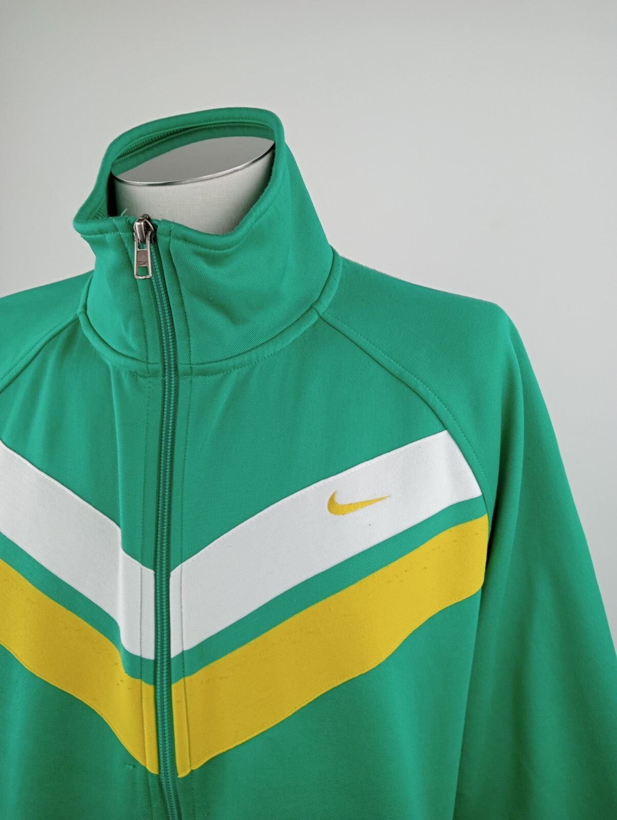 NIKE GIACCA SPORTIVA UOMO Tg. XL MAN VINTAGE CASUAL SPORT JACKET CON ZIP