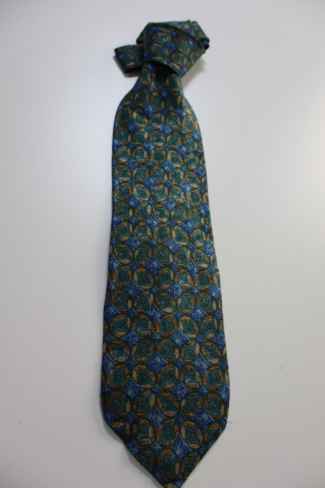 RICHEL 100% SILK TIE SETA CRAVATTA NECKTIE MADE IN ITALY CLASSIC