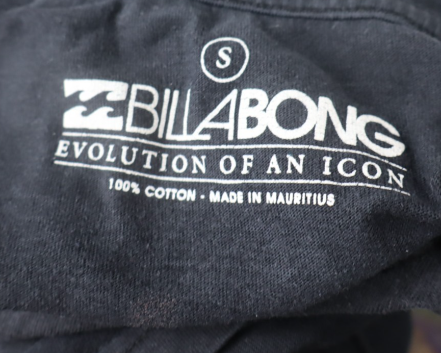 BILLABONG MAGLIA UOMO TG S MAN T-SHIRT CASUAL VINTAGE COTONE COTTON LOGO