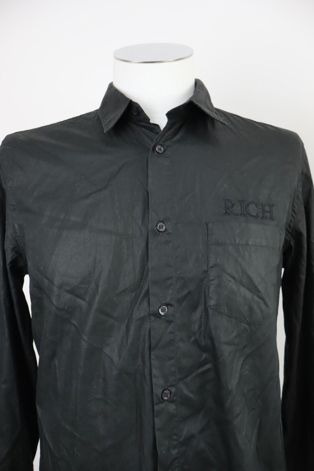 RICHMOND CAMICIA UOMO COTONE TG. L MAN CASUAL VINTAGE SHIRT COTTON