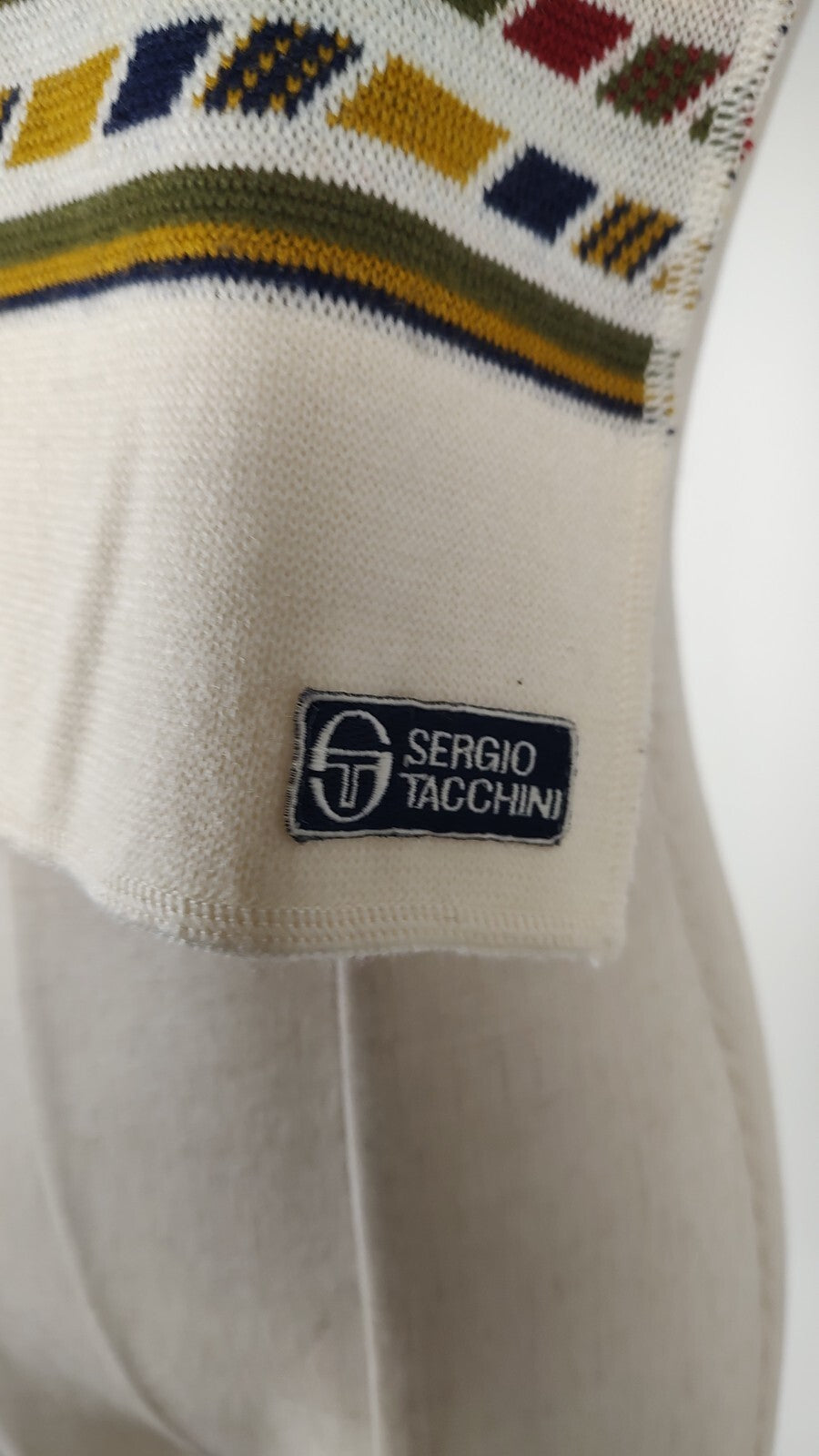 SERGIO TACCHINI SCIARPA UOMO DONNA WOMAN MAN VINTAGE CASUAL SCARF LANA