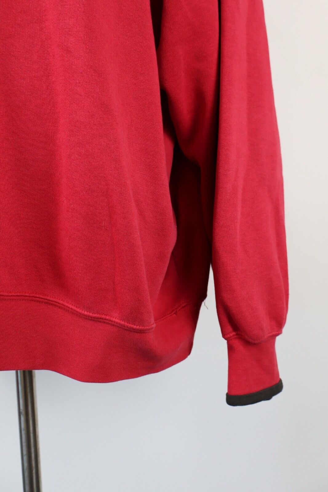 NIKE FELPA CON ZIP UOMO Tg XL MAN CASUAL VINTAGE SPORT SWEATSHIRT COTONE
