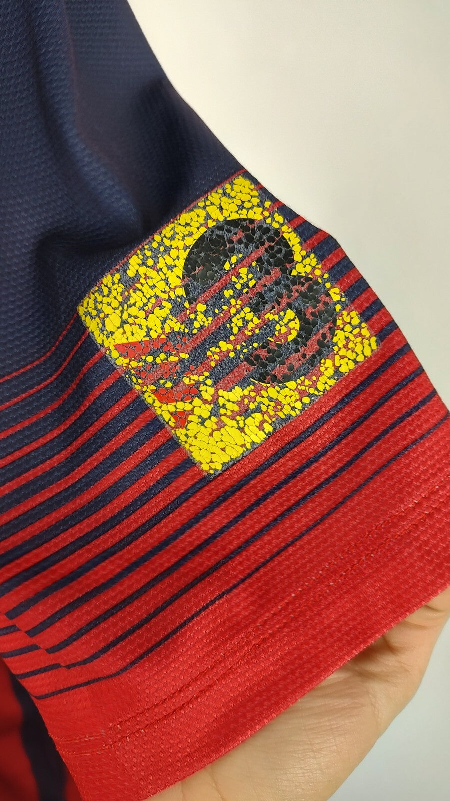 NIKE BARCELLONA MAGLIA CALCIO UOMO Tg L TRIKOT JERSEY SOCCER VINTAGE SPORT 13/14