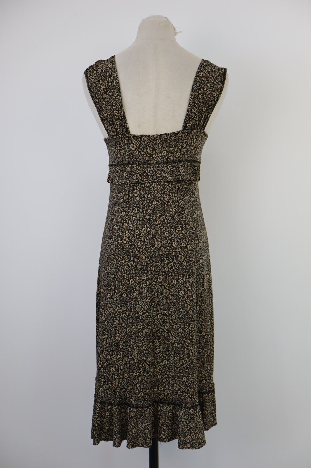 LIU JO VESTITO DONNA 42 WOMAN BALLET MARY JANE FAIR VINTAGE CHIFFON Y2K 2000'S