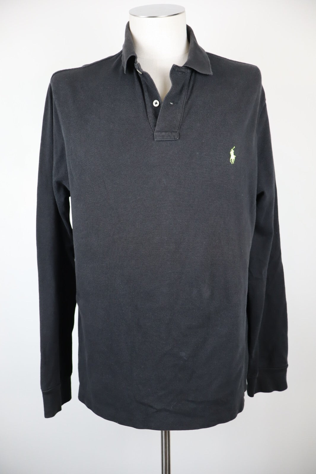RALPH LAUREN POLO MAGLIA UOMO COTONE TG. XL SLIM MAN COTTON SHIRT CASUAL VINTAGE