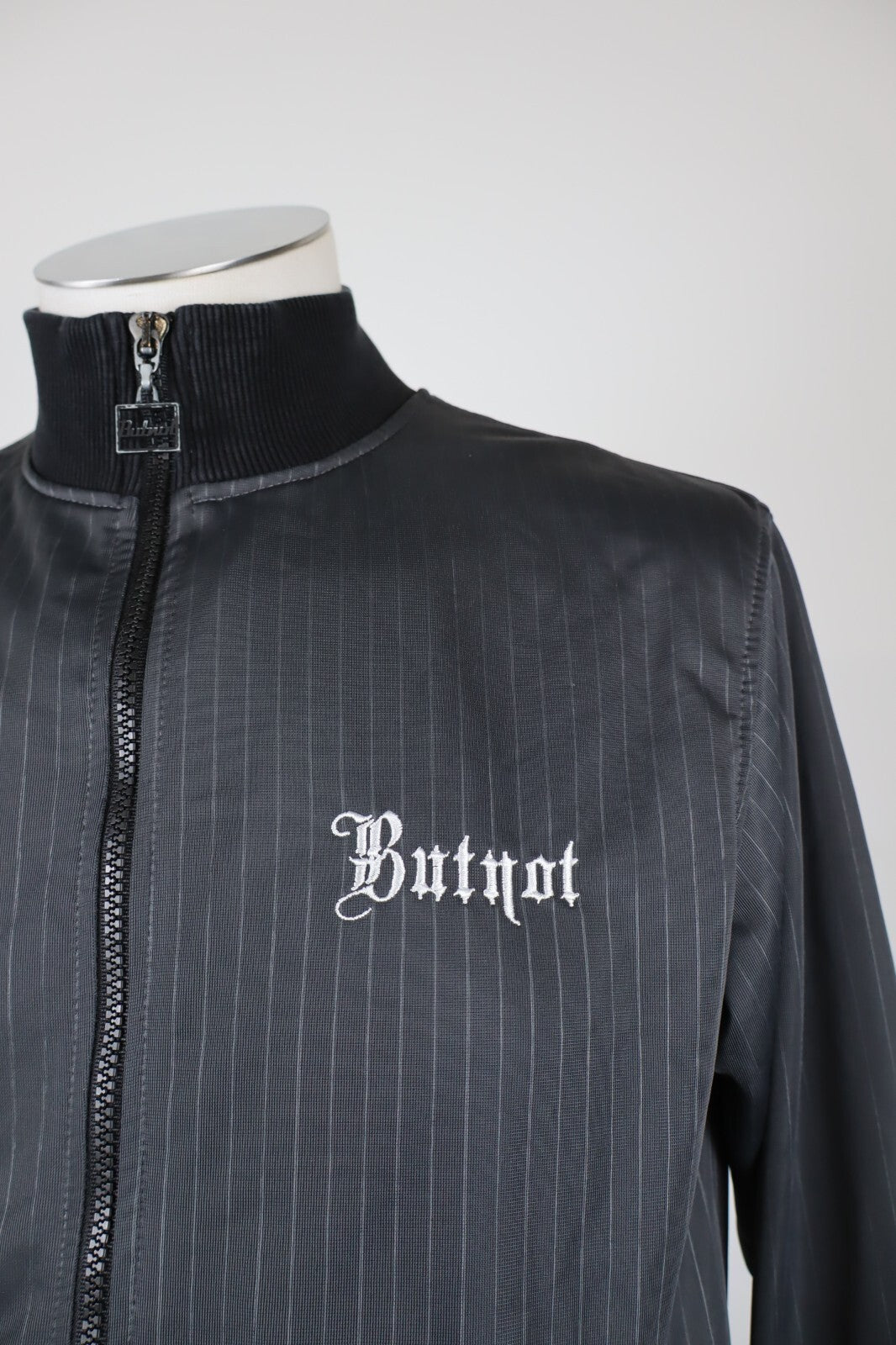 BUT NOT GIACCA FELPA CON ZIP UOMO Tg. S MAN CASUAL SPORT JACKET VINTAGE