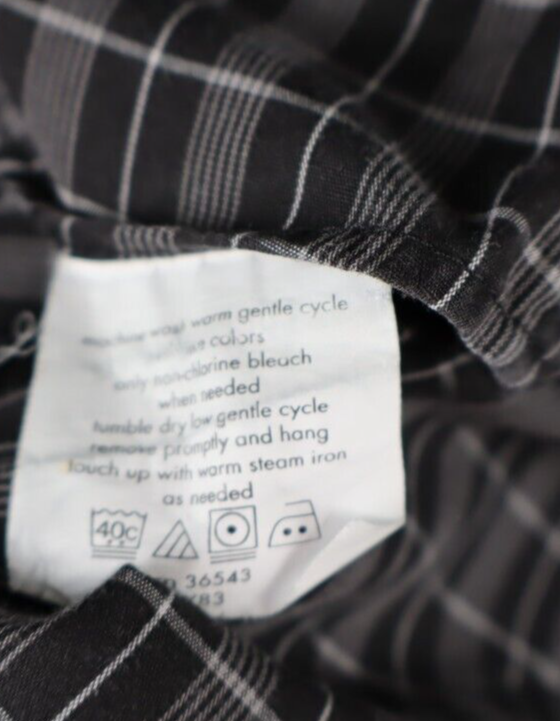 CALVIN KLEIN CAMICIA UOMO COTONE TG. L MAN CASUAL VINTAGE COTTON SHIRT