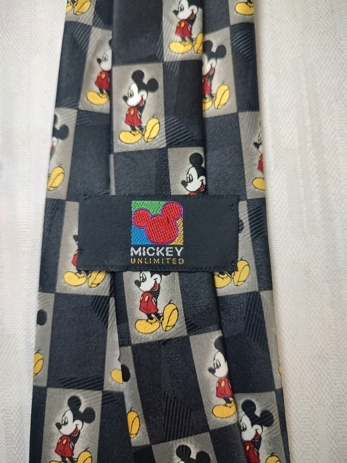 MICKEY UNLIMITED TOPOLINO TIE CRAVATTA NECKTIE MADE IN ITALY CLASSIC