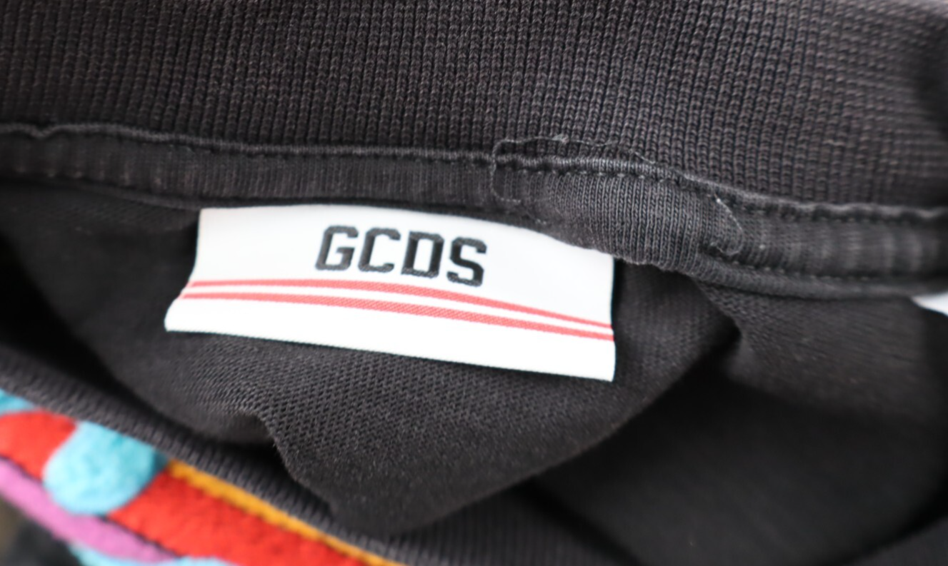 GCDS ABRACADABRA MAGLIA COTONE UOMO TG. M MAN COTTON SHIRT CASUAL VINTAGE