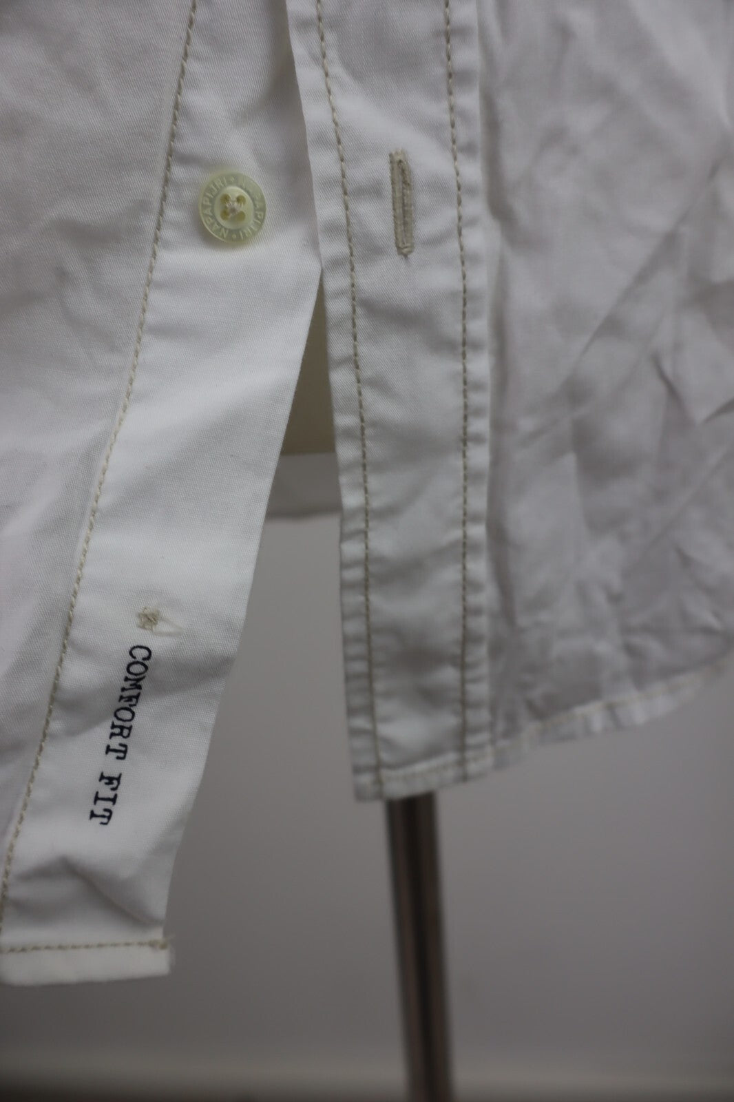 NAPAPIJRI CAMICIA UOMO COTONE TG. S MAN CASUAL VINTAGE COTTON SHIRT