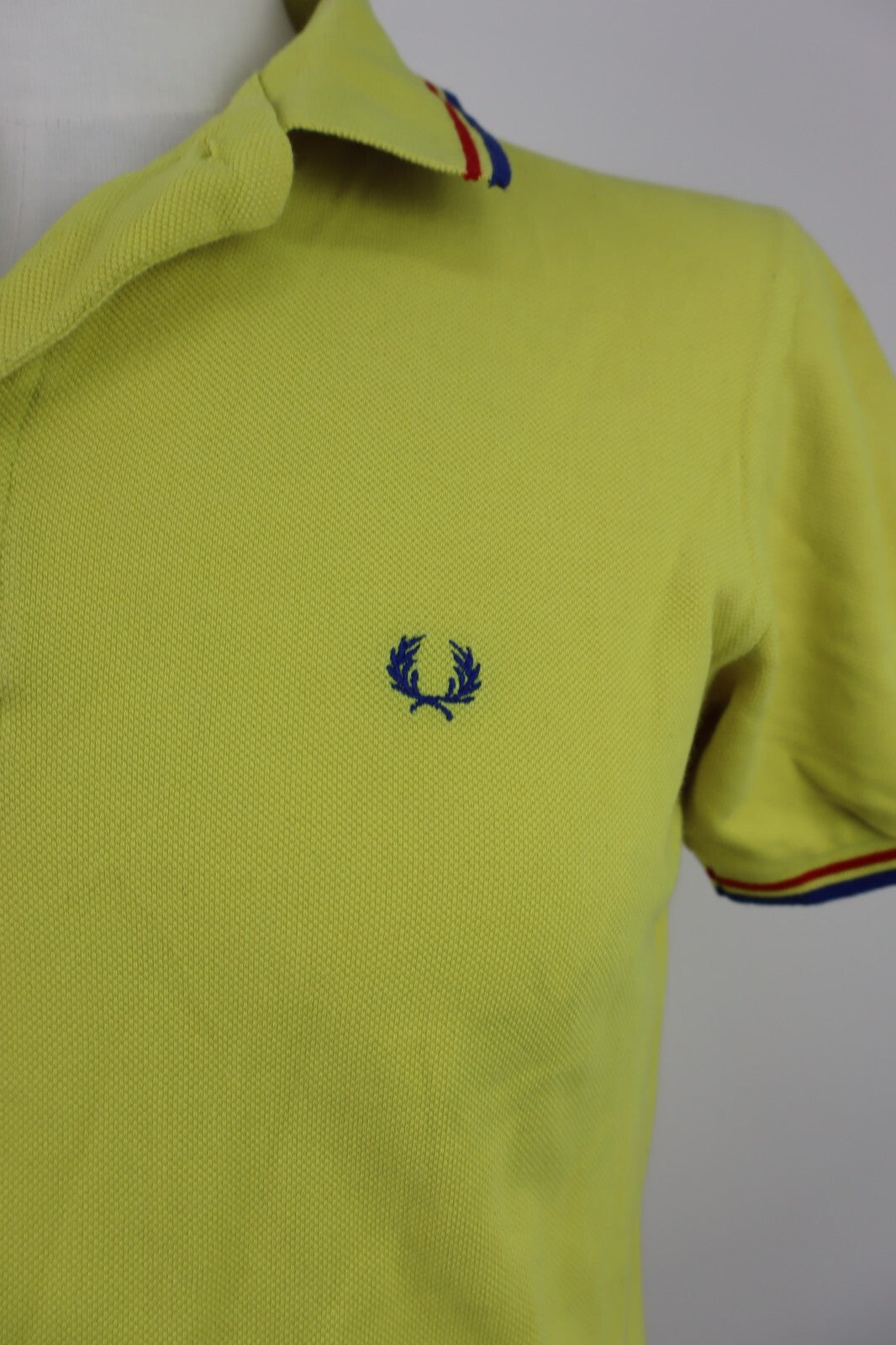 FRED PERRY MAGLIA POLO UOMO TG S MAN T-SHIRT CASUAL VINTAGE COTONE