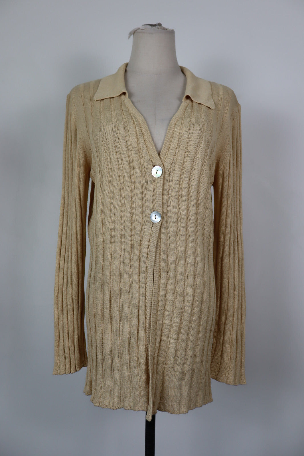 LIU JO MILANO MAGLIONE CARDIGAN DONNA TG M WOMAN SWEATER VINTAGE CASUAL COTONE