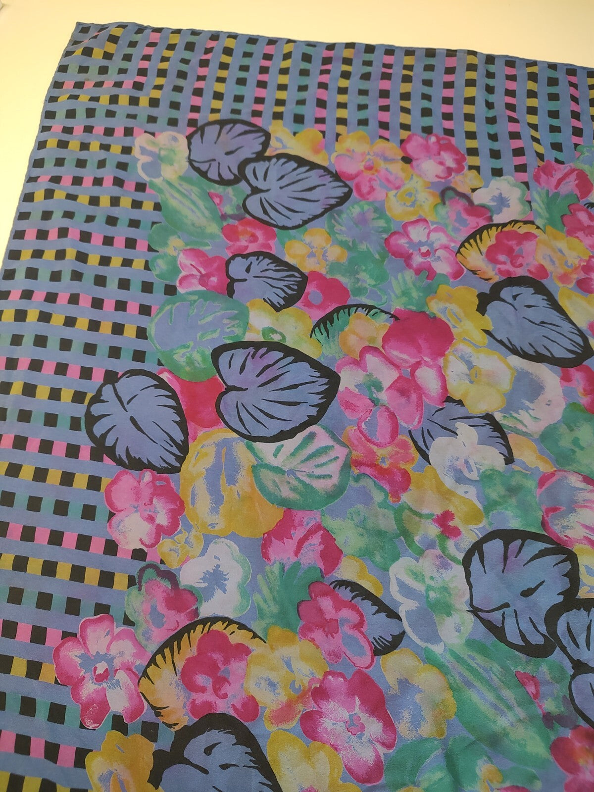 ENRICO COVERI FOULARD 100% SILK SETA SCARVES SCARF SQUARE MADE ITALY VINTAGE