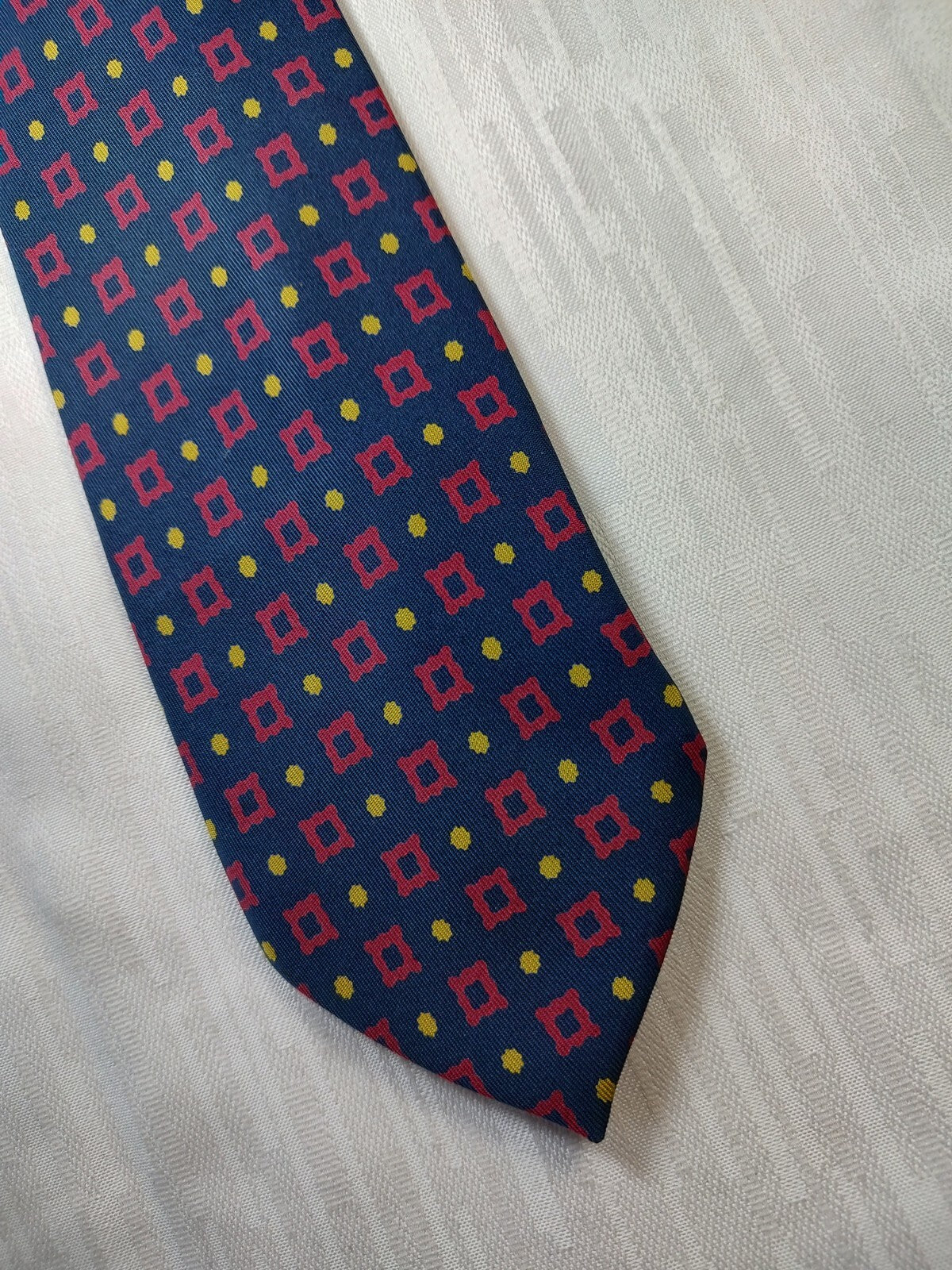 ERVE JACQUES 100% SILK TIE SETA CRAVATTA NECKTIE MADE IN ITALY CLASSIC