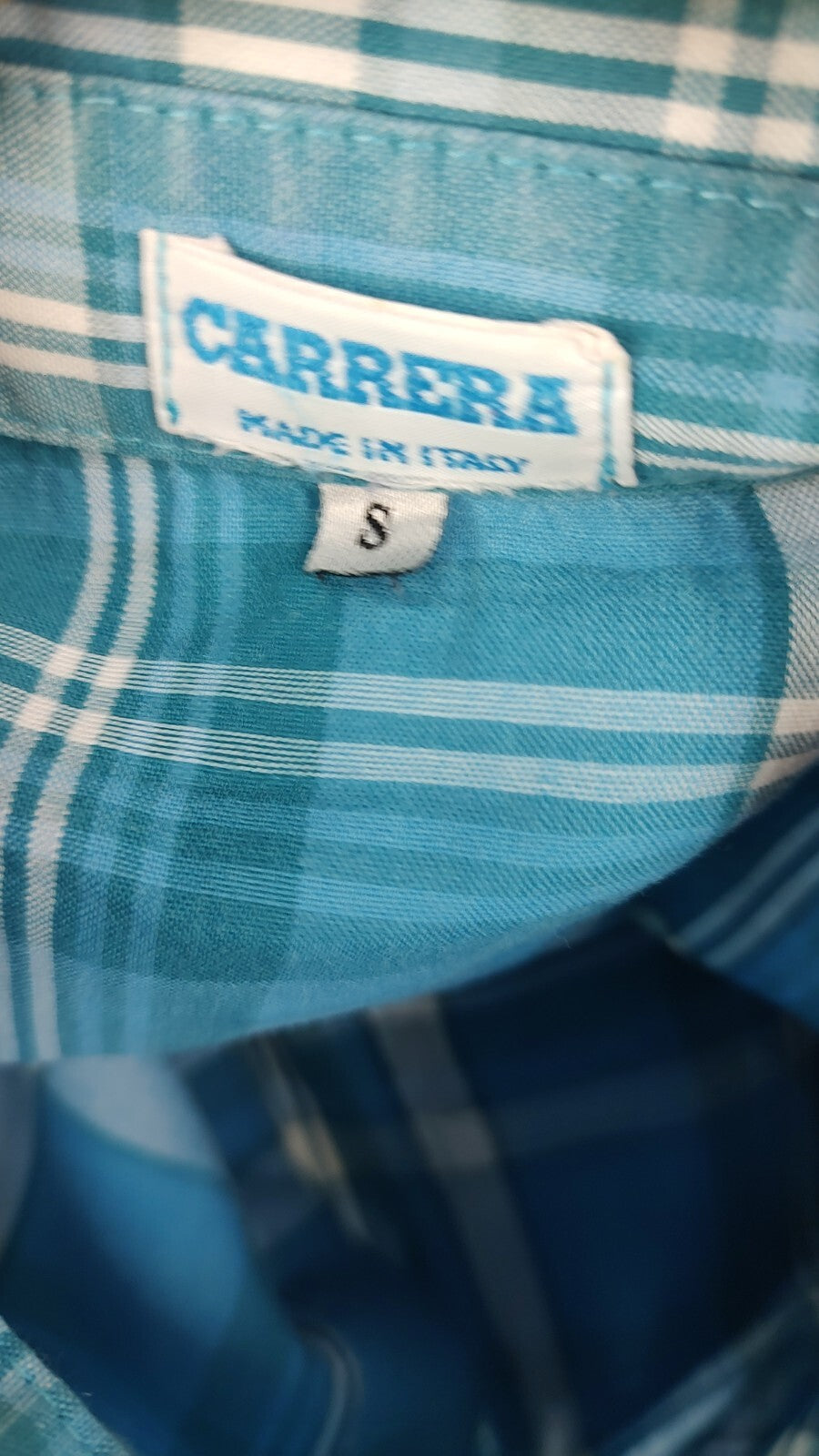 CARRERA CAMICIA UOMO COTONE TG.  S MAN CASUAL VINTAGE SHIRT