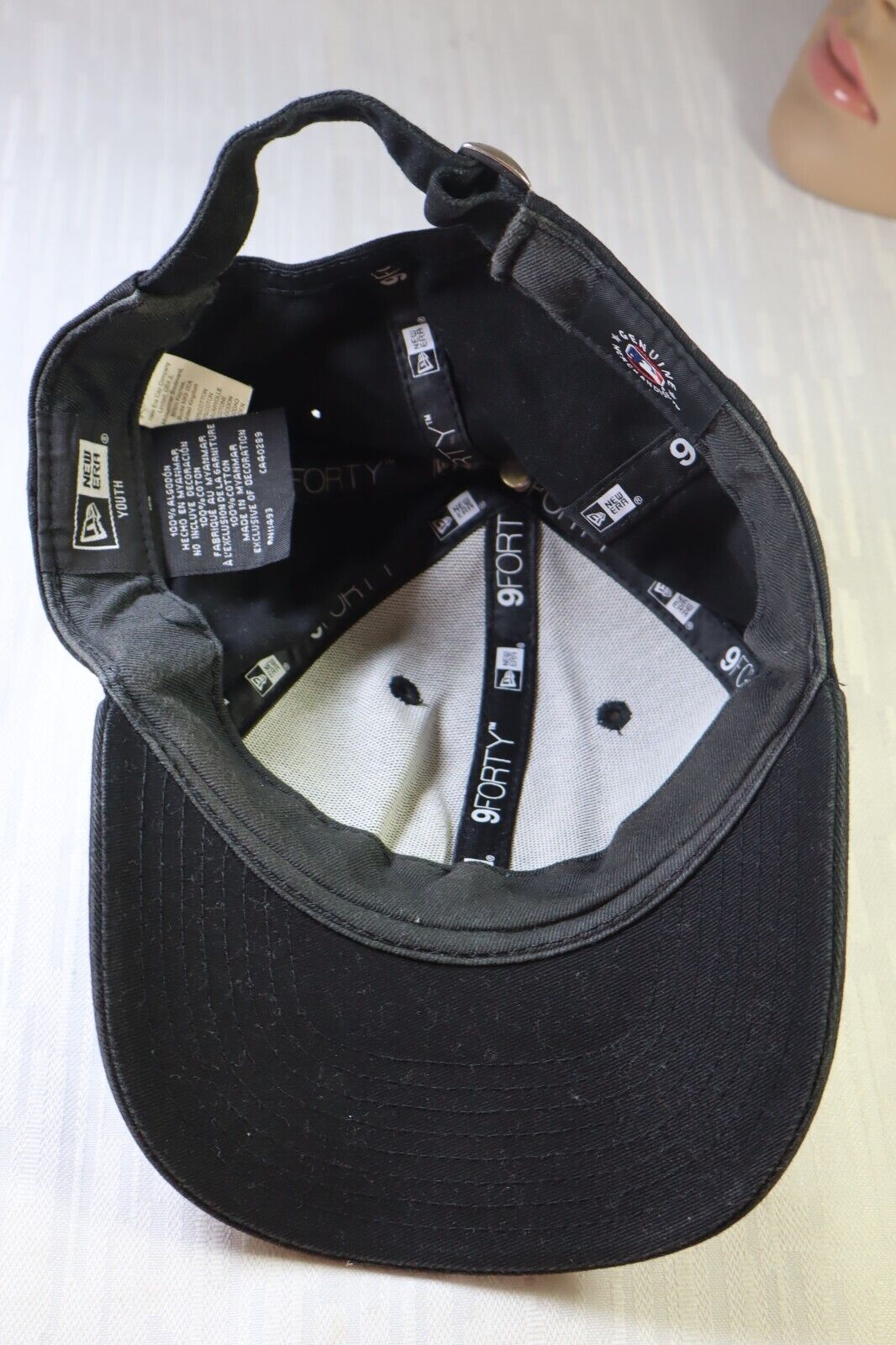 NEW ERA NEW YORK NY YANKEES CAPPELLO RAGAZZO BERRETTO HAT CAP VINTAGE