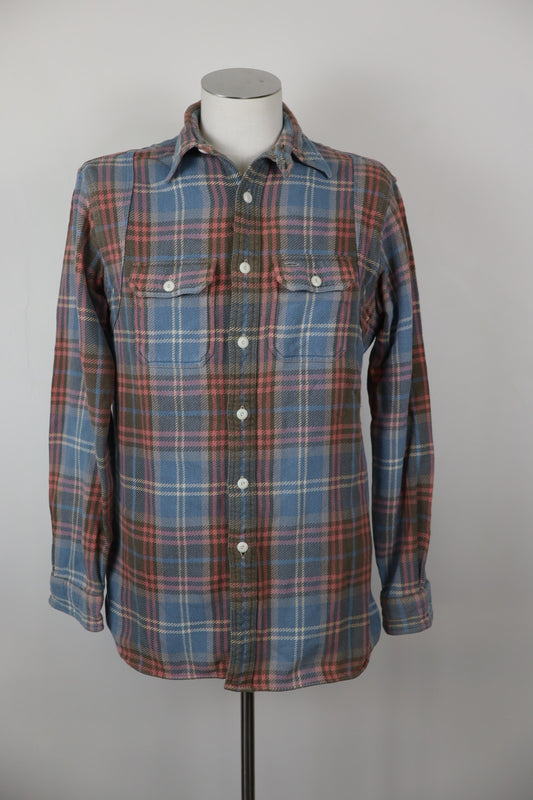 POLO RALPH LAUREN CAMICIA UOMO COTONE TG M MAN CASUAL VINTAGE COTTON SHIRT