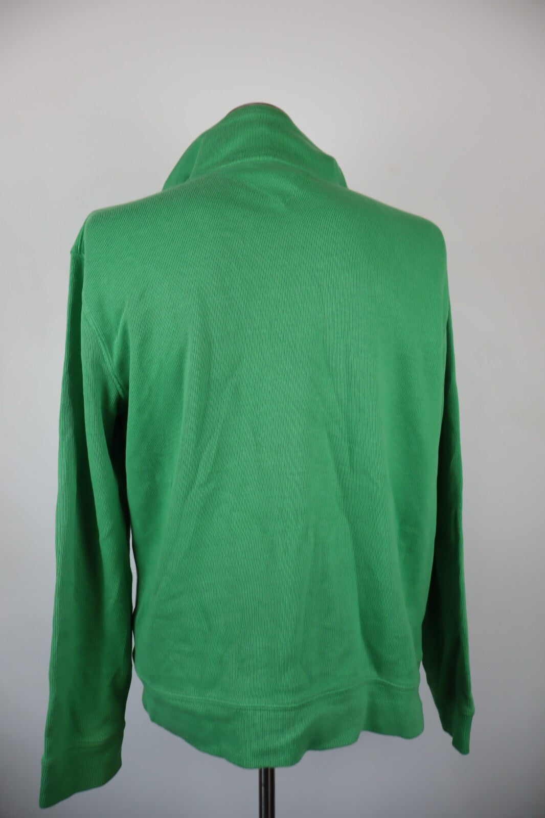 TOMMY HILFIGER FELPA CON ZIP UOMO TG. M MAN SWEATSHIRT CASUAL VINTAGE COTONE