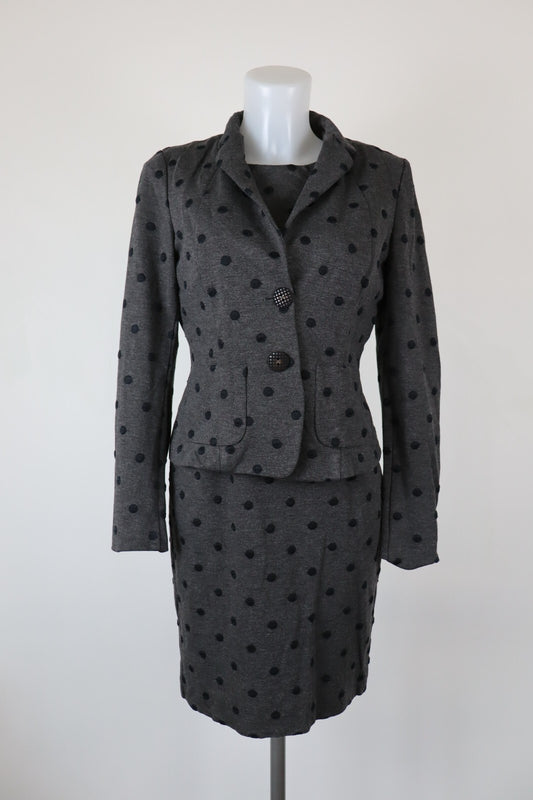 COLMAR COMPLETO DONNA Tg. M VESTITO GIACCA DRESS VINTAGE CASUAL SUIT