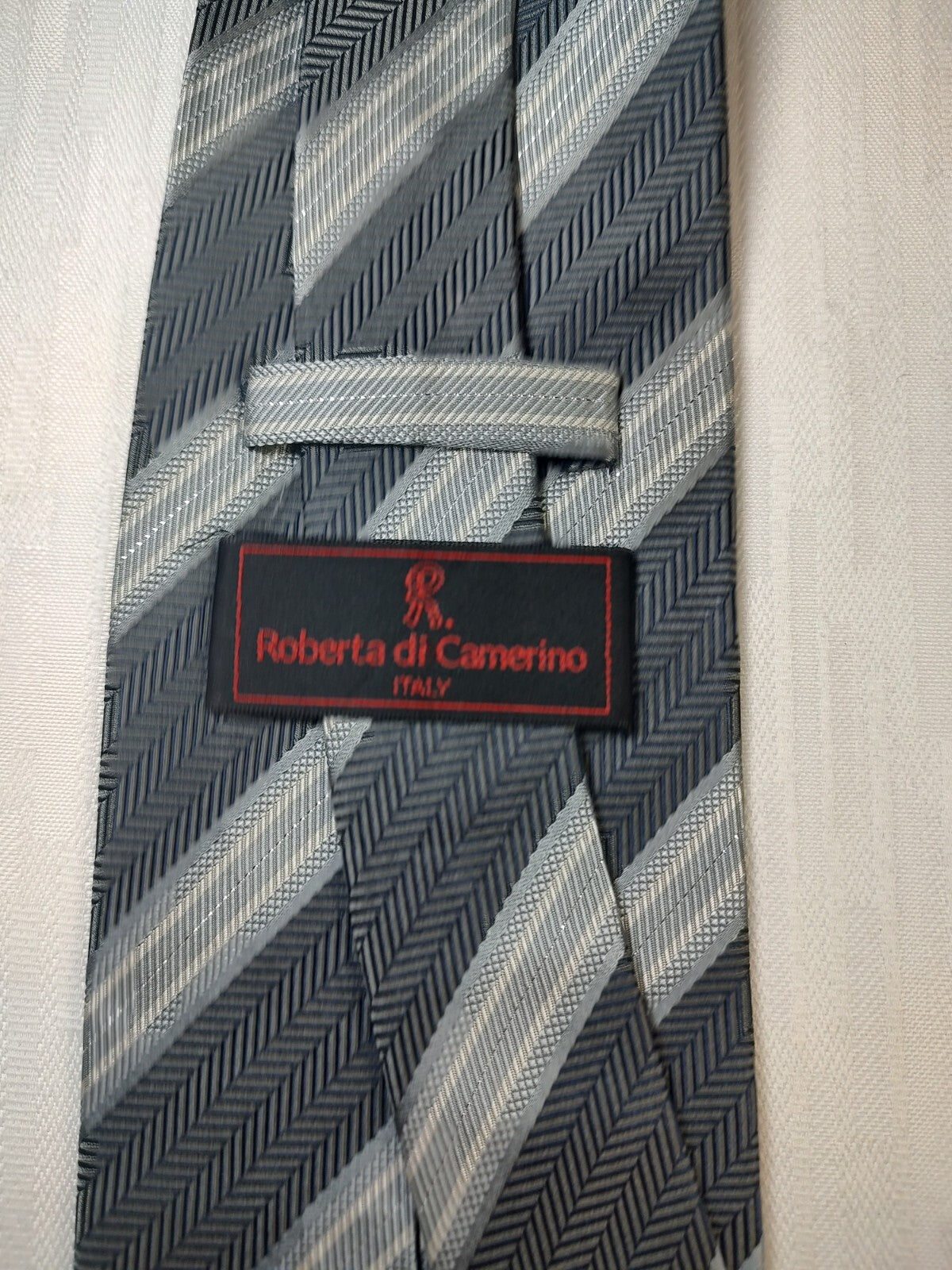 ROBERTA DI CAMERINO 100% SILK TIE SETA CRAVATTA NECKTIE MADE IN ITALY CLASSIC
