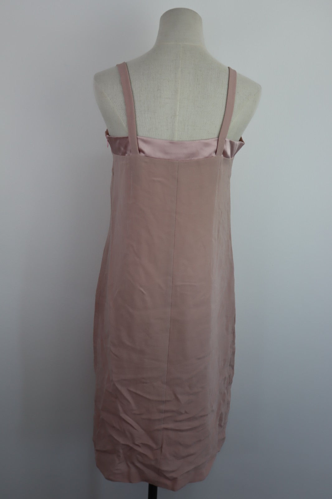 EMME MARELLA VESTITO SMANICATO DONNA ABITO TG 42 WOMAN CASUAL DRESS CUPRO