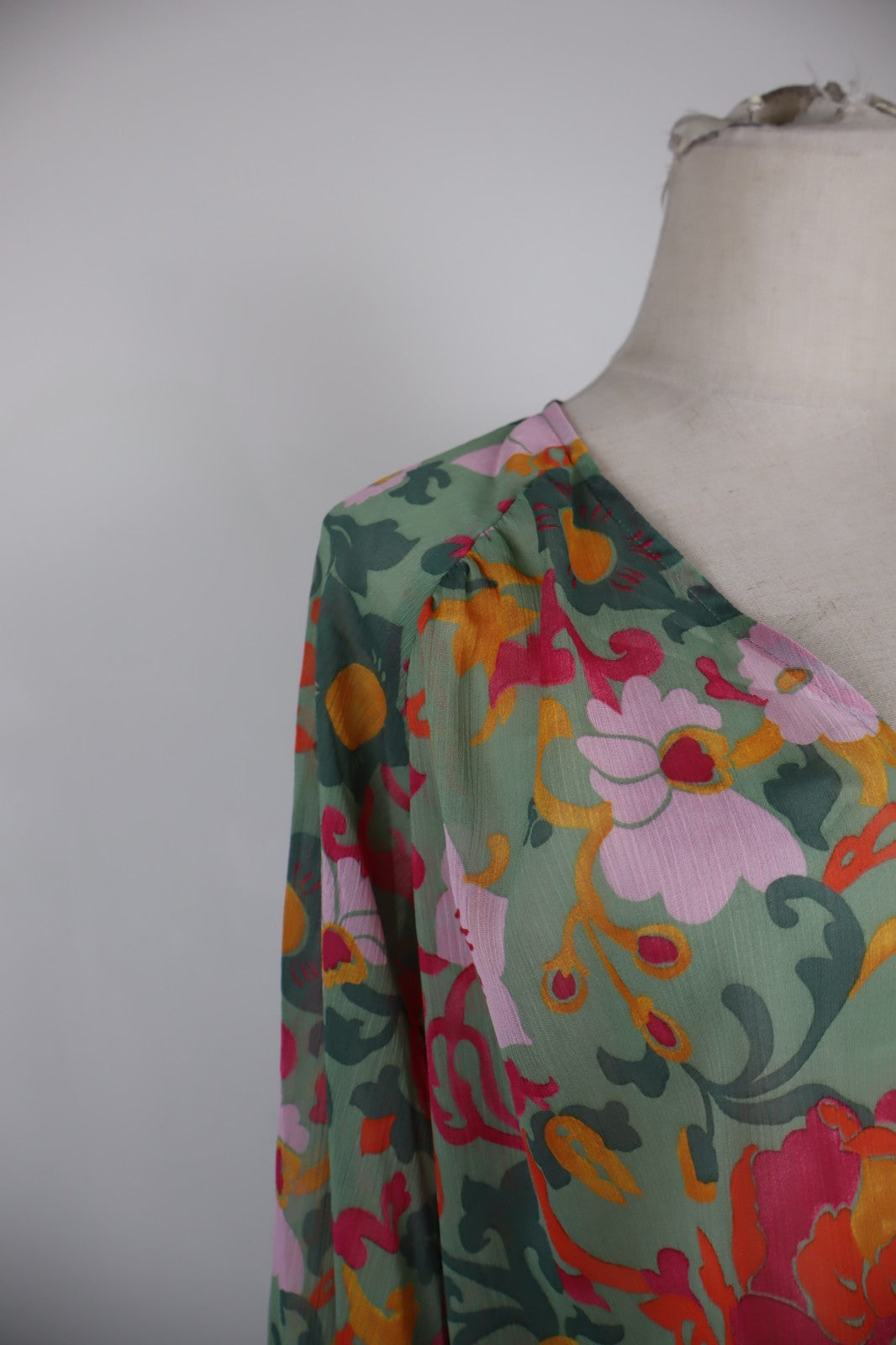 EMME MARELLA MAGLIA BLUSA DONNA 40 WOMAN CASUAL VINTAGE T-SHIRT MANICA LUNGA TAG