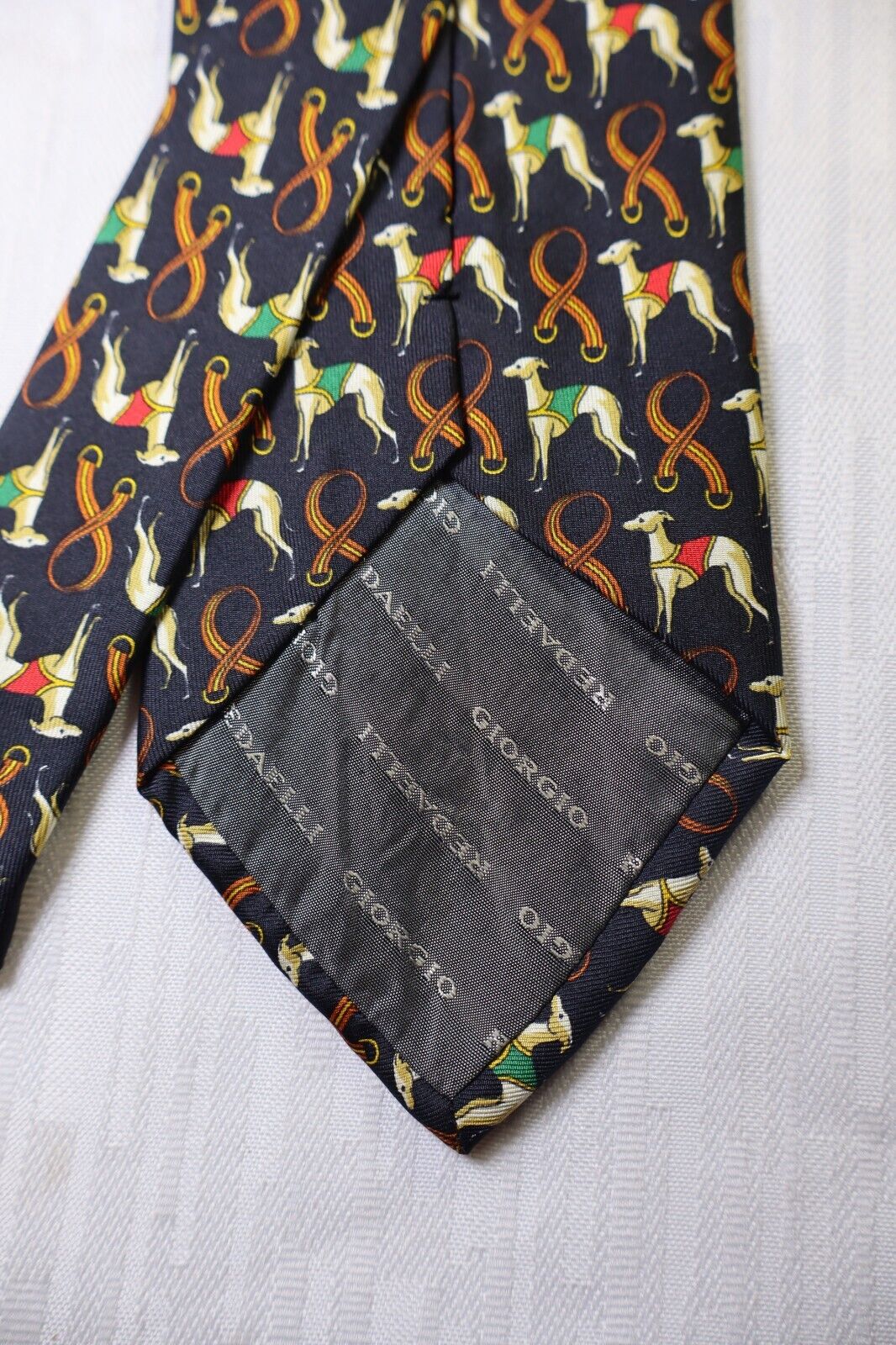 GIORGIO REDAELLI  100% SILK TIE SETA CRAVATTA NECKTIE MADE IN ITALY