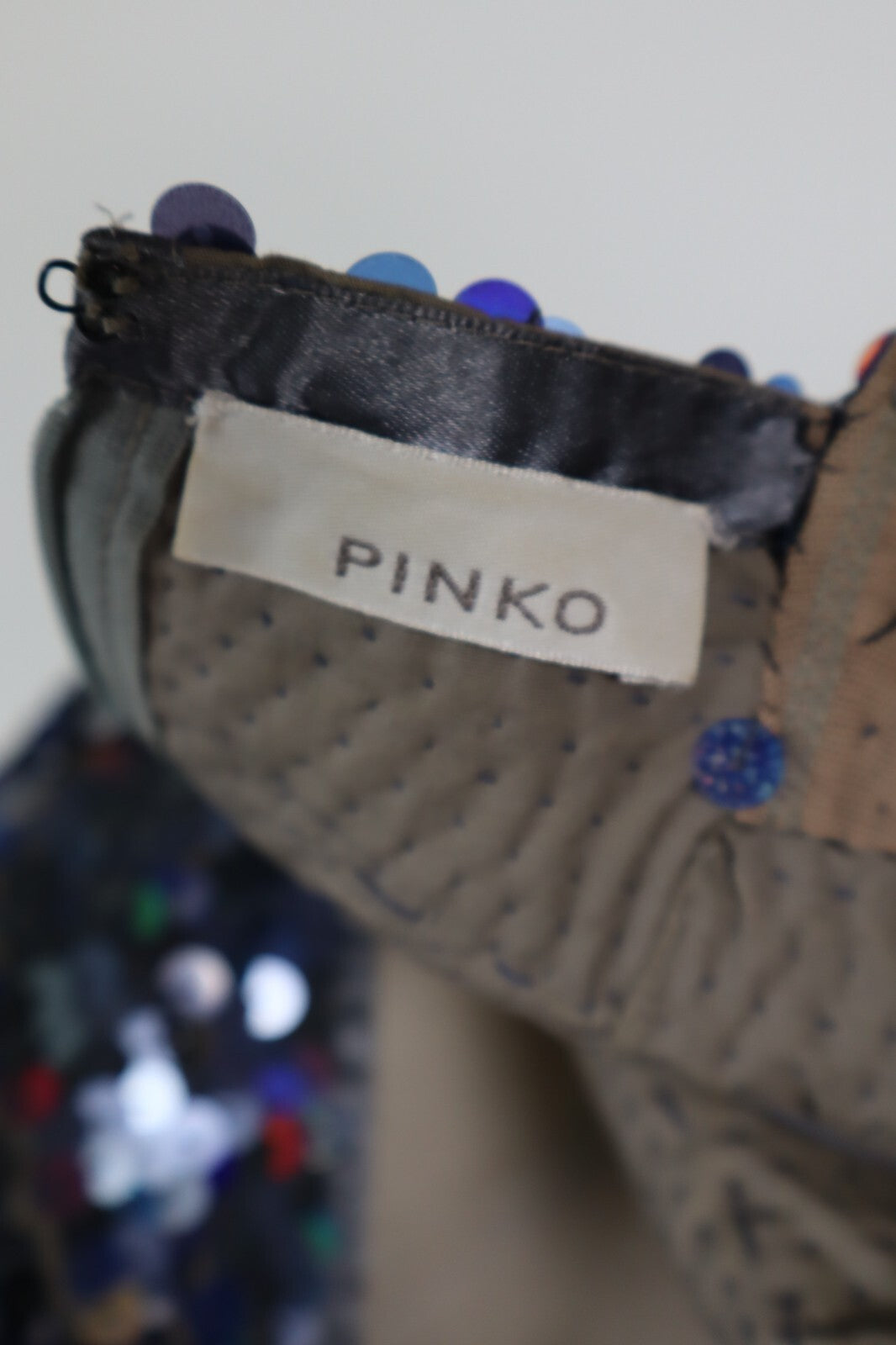 PINKO MAGLIA DONNA TG. 42 WOMAN CASUAL VINTAGE T-SHIRT TOP COTONE CERNIERA