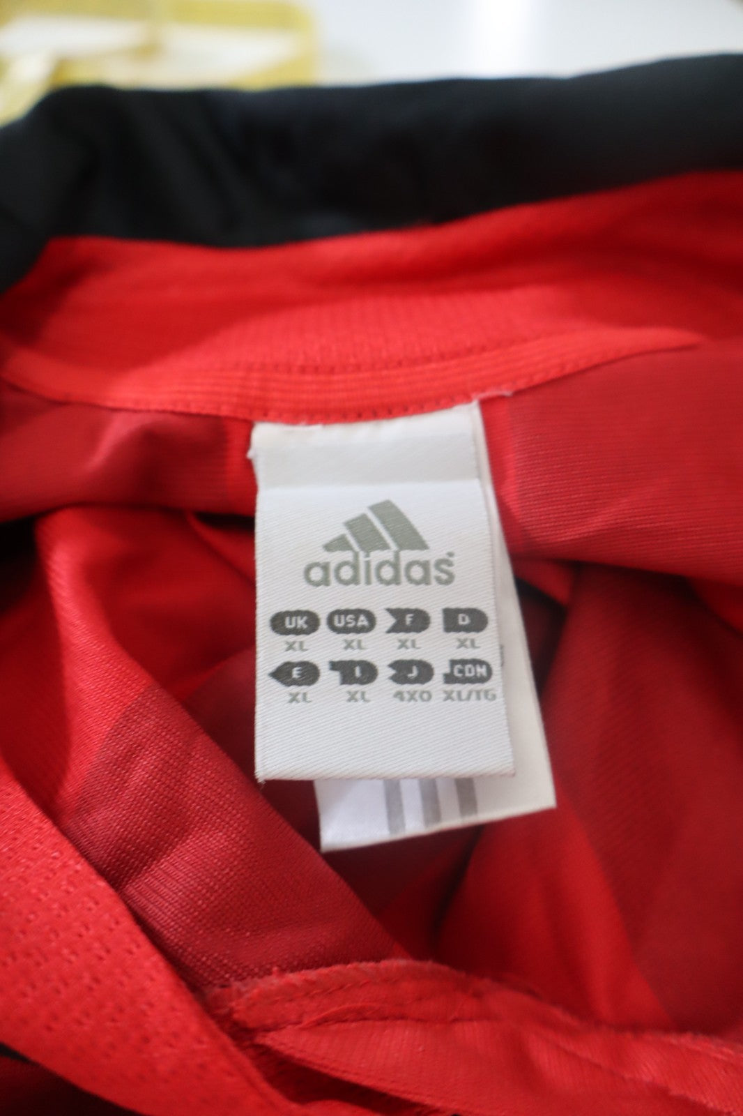 ADIDAS MILAN MAGLIA CALCIO UOMO Tg XL SOCCER T-SHIRT JERSEY TRIKOT VINTAGE 05/06