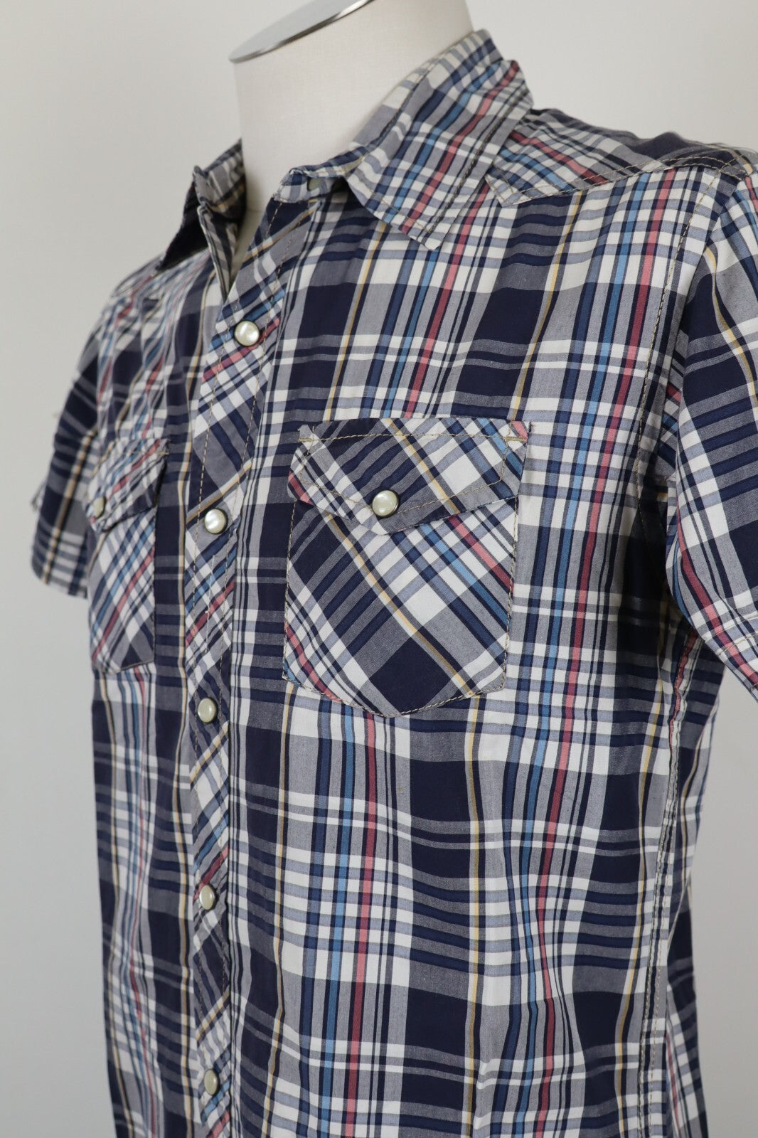 TOMMY HILFIGER CAMICIA UOMO TG S MAN CASUAL VINTAGE SHIRT COTONE SLIM FIT