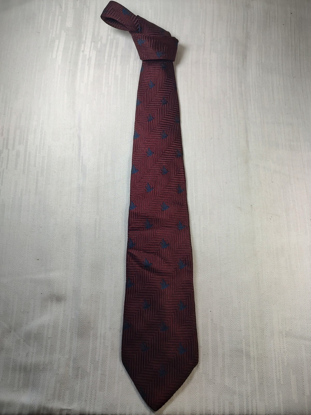 BROOKSFIELD 100% SILK TIE SETA CRAVATTA NECKTIE MADE IN ITALY CLASSIC