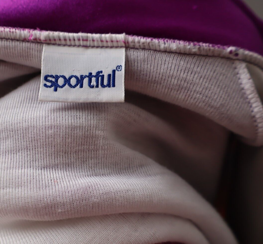 SPORTFUL GIACCA CON ZIP SPORT CICLISMO UOMO Tg 44 MAN VINTAGE JACKET