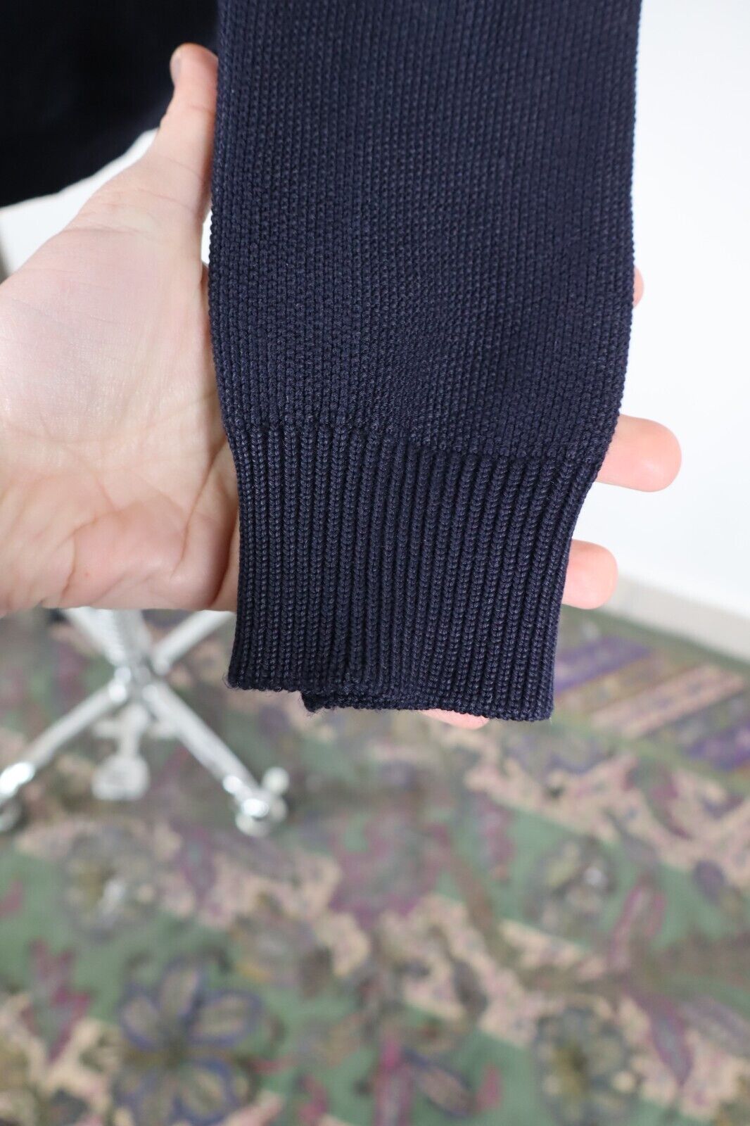 NAVIGARE MAGLIONE COTONE VINTAGE UOMO Tg. XL MAN SWEATER CASUAL
