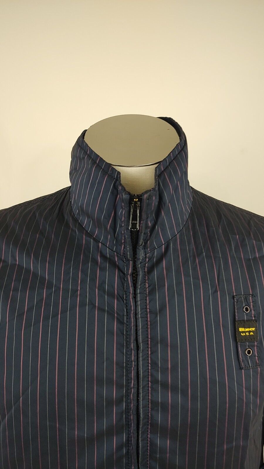 BLAUER GIUBBINO IMPERMEABILE UOMO  Tg XL MAN CASUAL VINTAGE JACKET