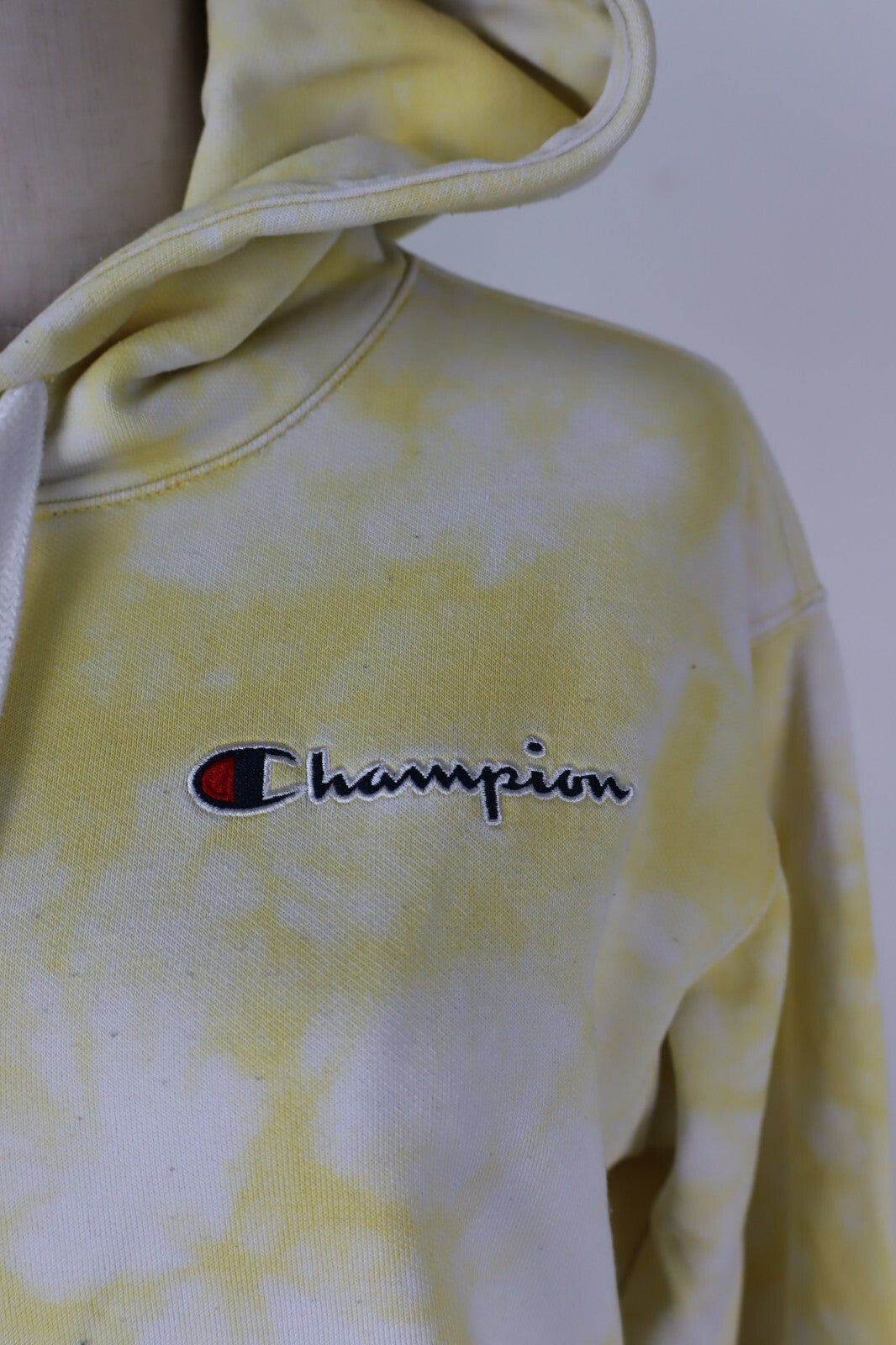CHAMPION FELPA CAPPUCCIO DONNA Tg M WOMEN CASUAL VINTAGE SPORT SWEATSHIRT