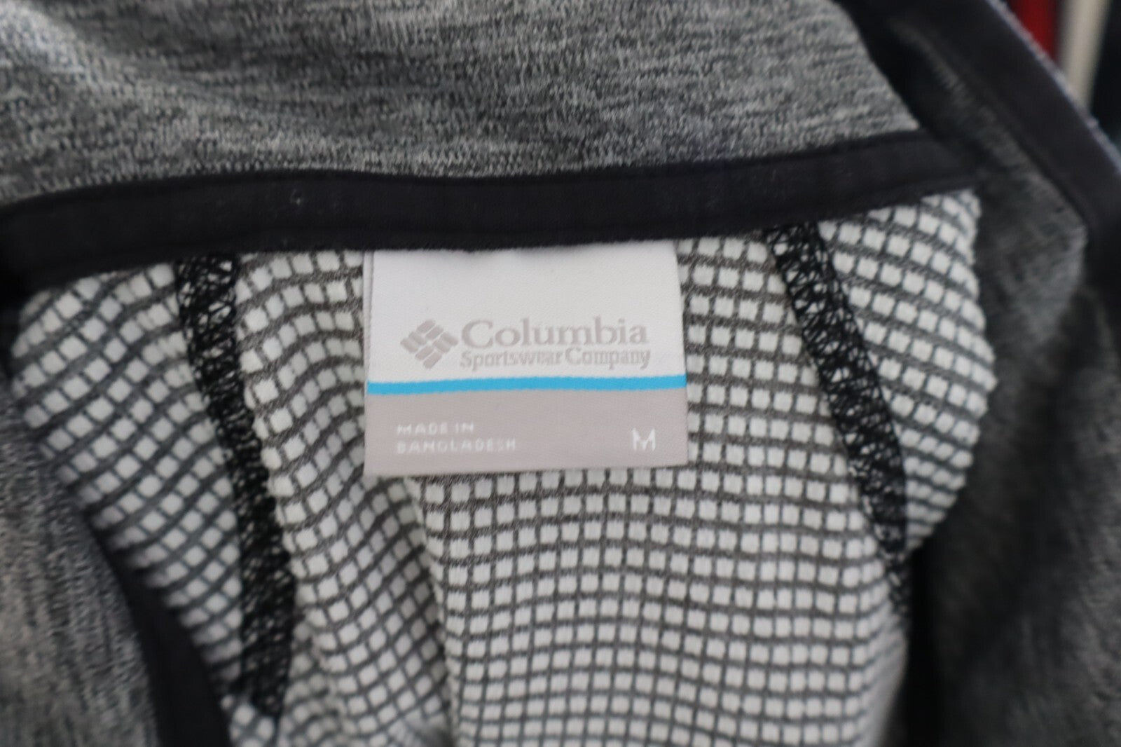 COLUMBIA FELPA CON ZIP GIACCA DONNA Tg M WOMAN CASUAL VINTAGE SPORT JACKET