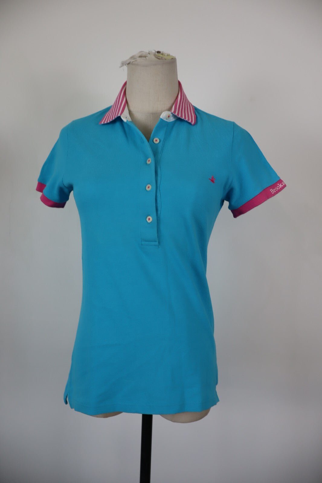 BROOKSFIELD MAGLIA POLO DONNA COTONE TG. 42 WOMAN SHIRT CASUAL VINTAGE COTTON