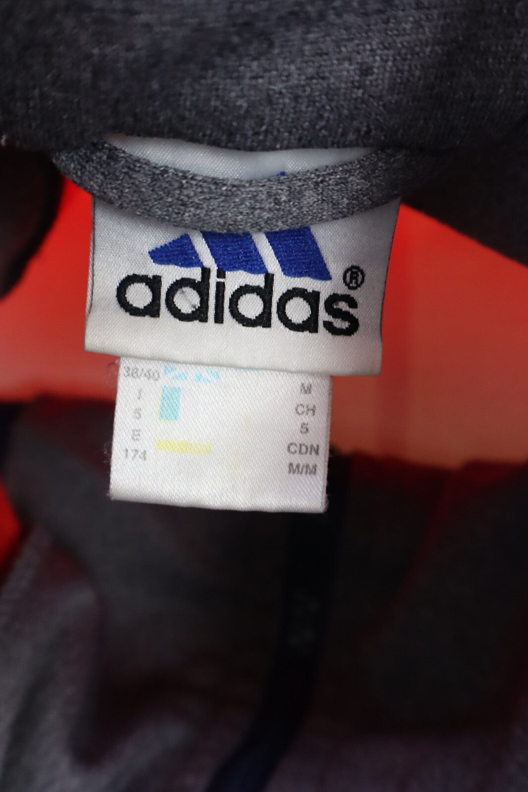 ADIDAS GIACCA SPORTIVA UOMO Tg. M MAN CASUAL SPORT JACKET VINTAGE