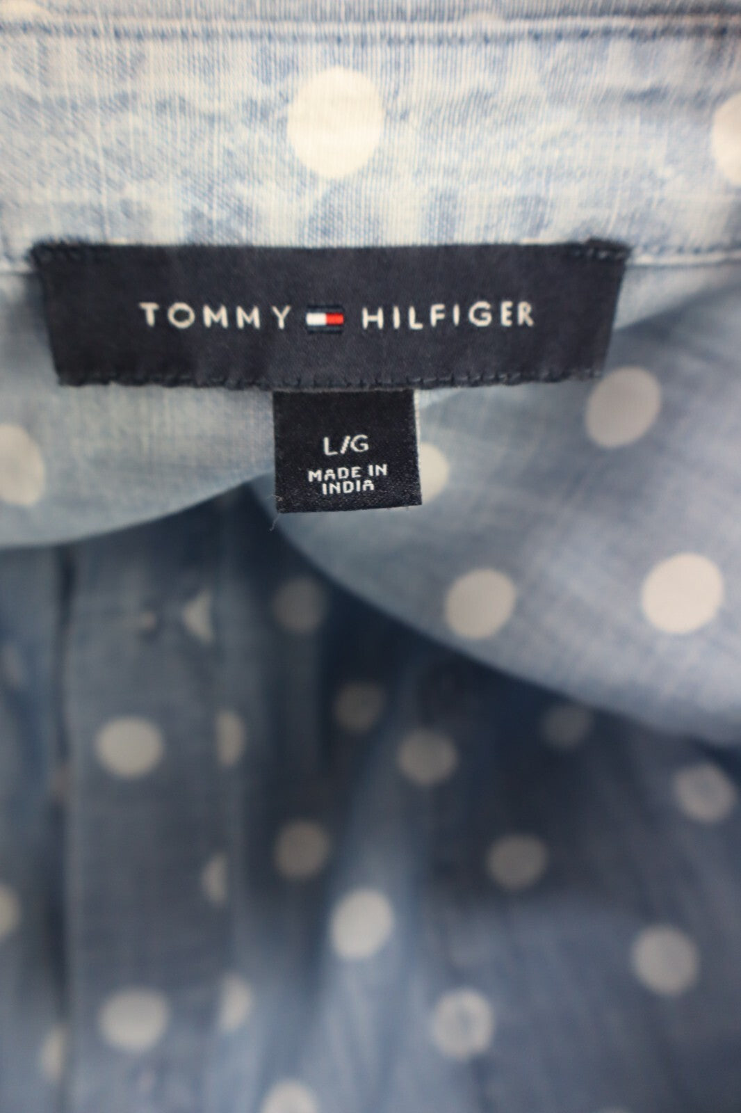 TOMMY HILFIGER CAMICIA DONNA TG. L WOMAN SHIRT CASUAL VINTAGE COTONE COTTON