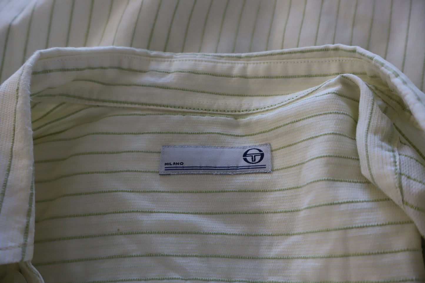 SERGIO TACCHINI CAMICIA UOMO COTONE TG L MAN CASUAL VINTAGE SHIRT COTONE