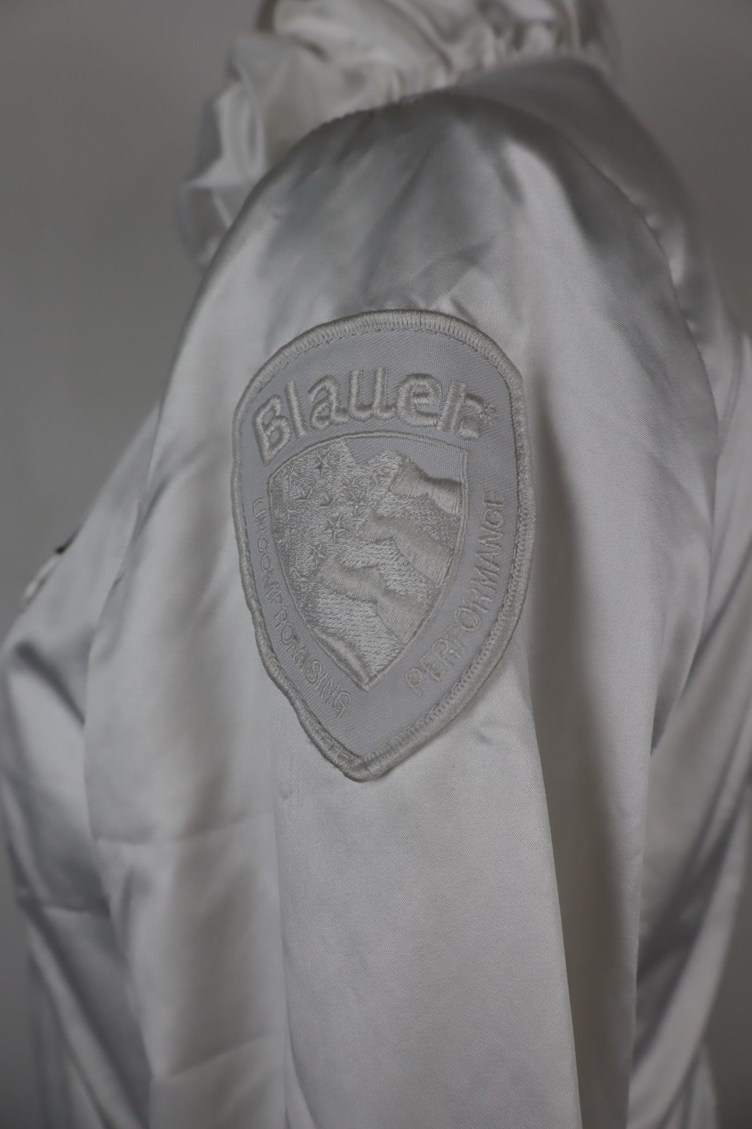 BLAUER GIUBBINO LEGGERO DONNA Tg S VINTAGE WOMAN JACKET CASUAL VINTAGE BIANCO