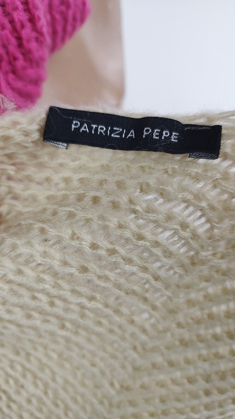 PATRIZIA PEPE SCIARPA LANA UOMO DONNA WOMAN MAN VINTAGE CASUAL SCARF