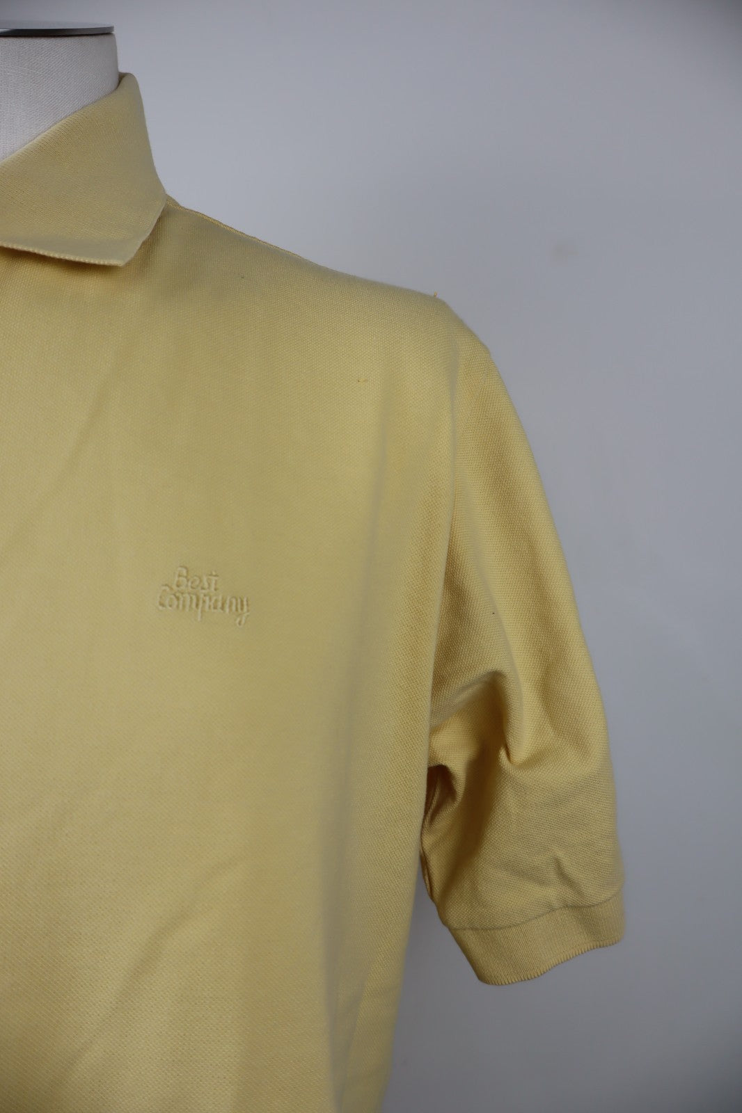 BEST COMPANY MAGLIA POLO UOMO TG. XL MAN COTONE COTTON T-SHIRT CASUAL VINTAGE