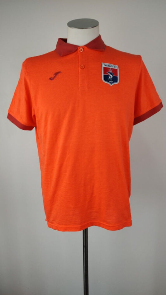 JOMA TARANTO T-SHIRT CALCIO MAGLIA POLO UOMO TG L MAN  SHIRT VINTAGE