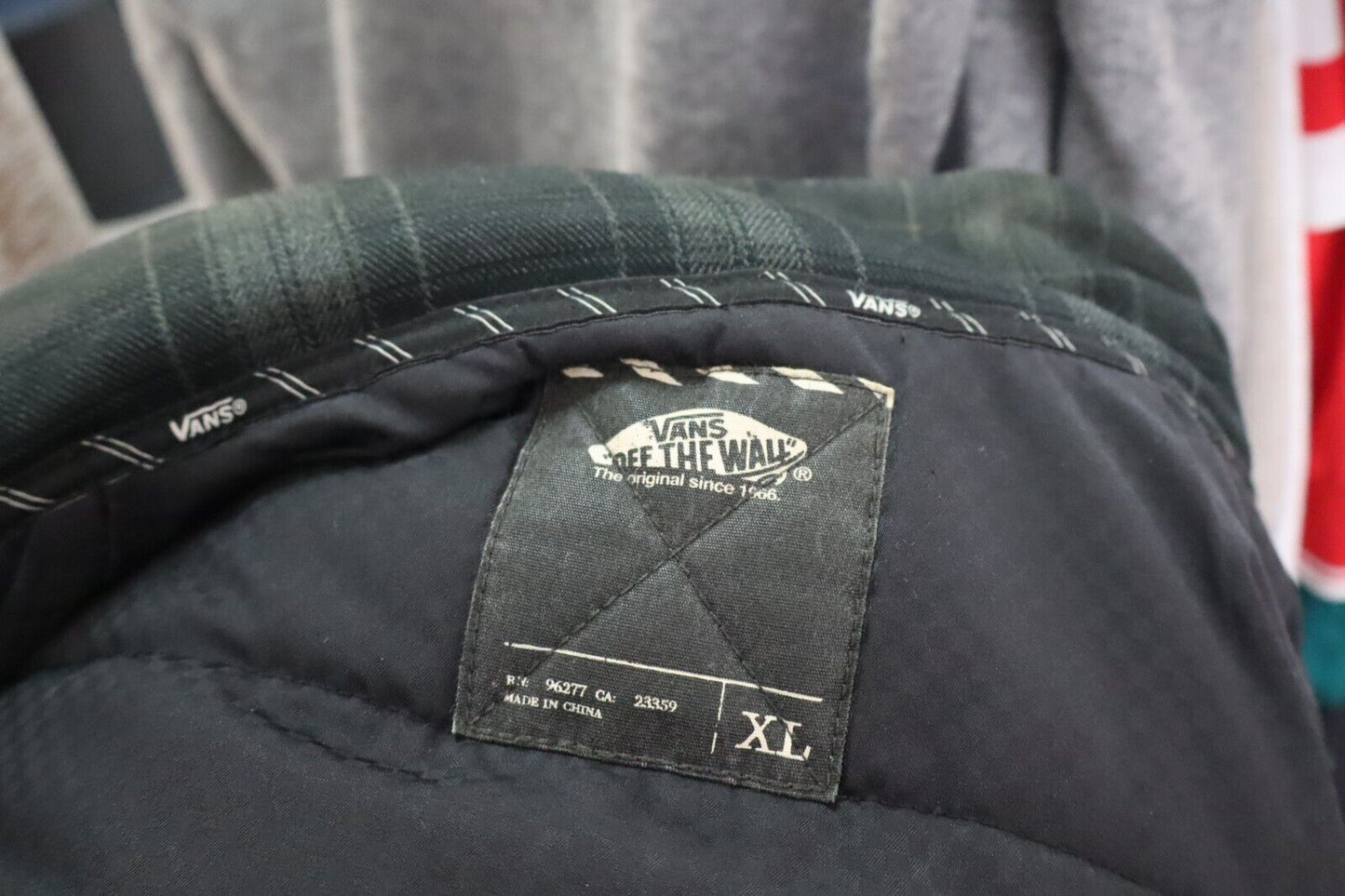 VANS GIUBBINO IMBOTTITO UOMO Tg XL MAN CASUAL VINTAGE JACKET GIACCA CAPPUCCIO